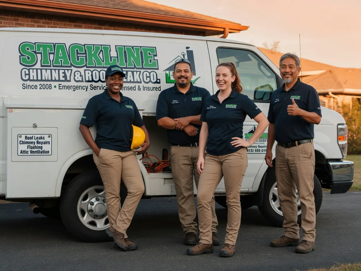 Chimney flashing repair company in Wakefield, NE